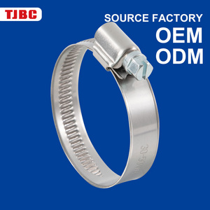 12mm bandwidth adjustable german type hose clamp and worm clamp