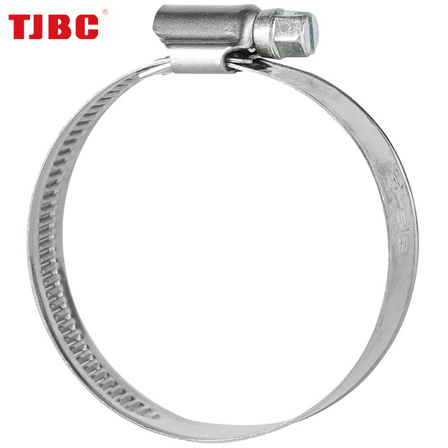 12mm bandwidth adjustable german type hose clamp and worm clamp