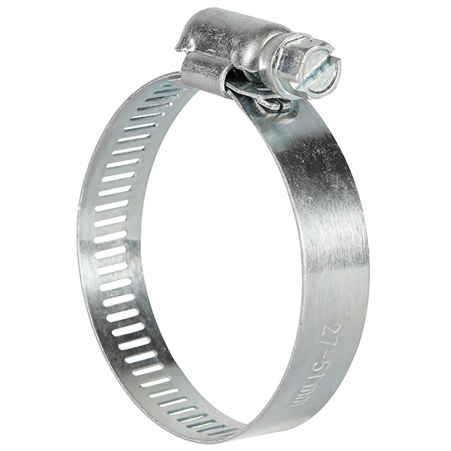 12.7mm adjustable perforated and interlock design hose clamp