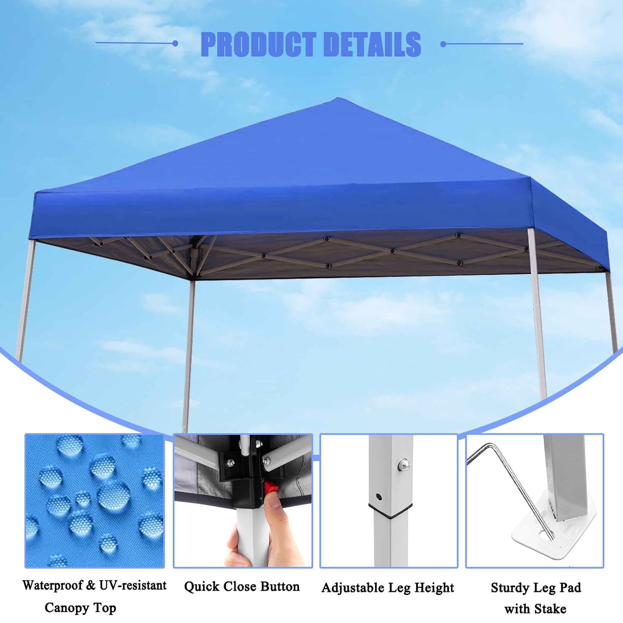 Wholesale 2x2 3x3 Pop Up Gazebo With Net China Tent Manufacturer 10X20ft Garden Party Tent trade show tent