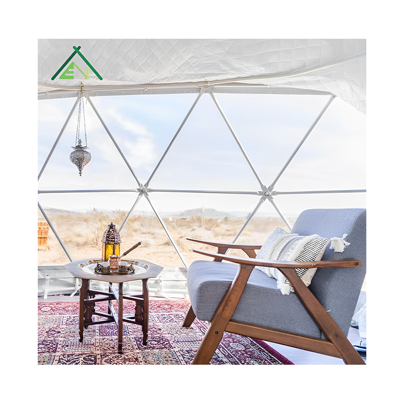 transparent promo cheap plans pvc party luxury hotel glass solar panel geodesic camping dome tent for two person