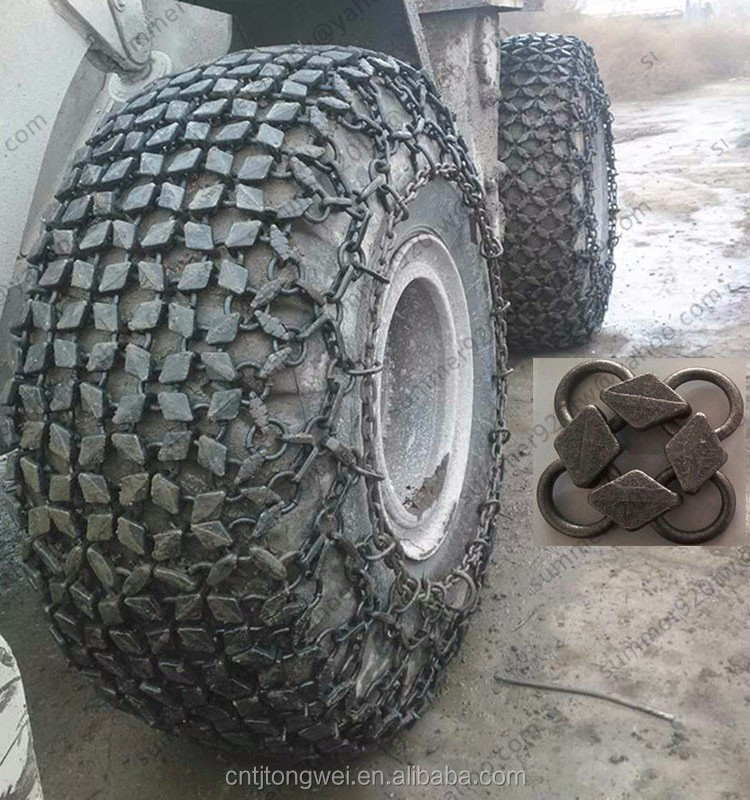 Tractor snow chain used for mining tire chains for OTR tyre