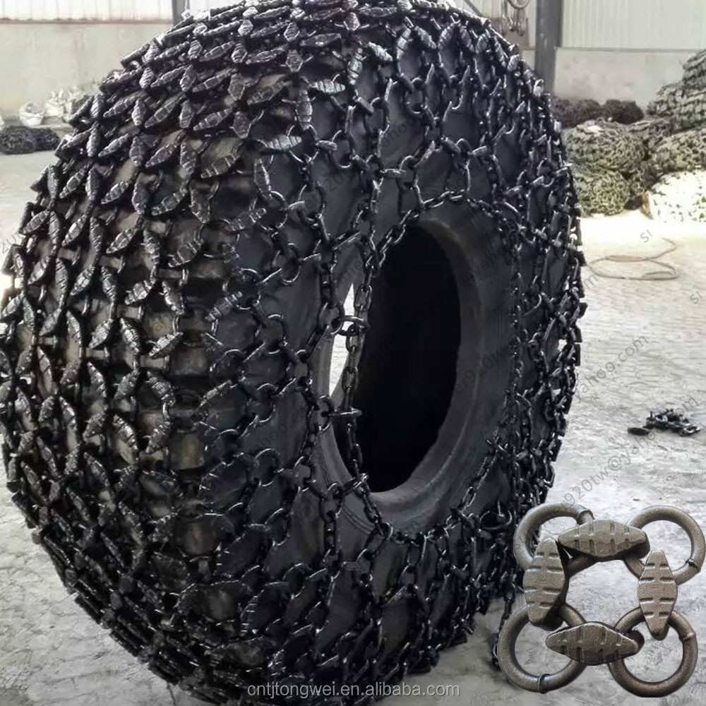 Tractor snow chain used for mining tire chains for OTR tyre