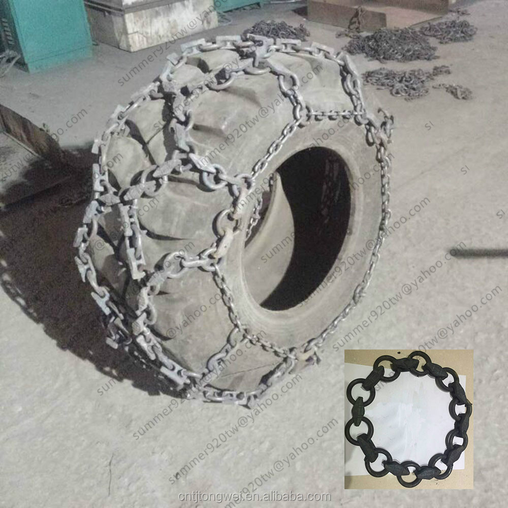 Tractor snow chain used for mining tire chains for OTR tyre