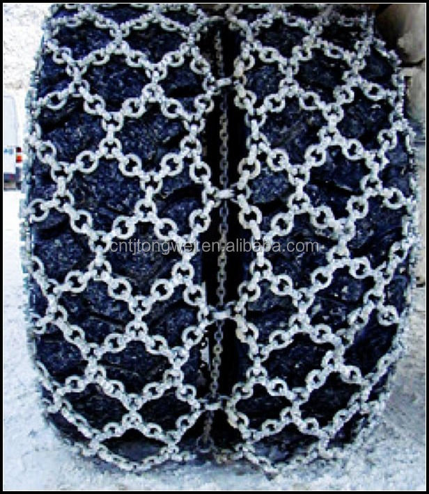 Tractor tyre snow chain in different length