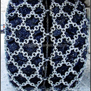 Tractor tyre snow chain in different length