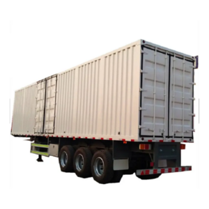 TIA Tri Axles van type enclosed Box Tarpaulin Roller Shutters 45 53 ton Curtain Side closed Truck Semi Trailer