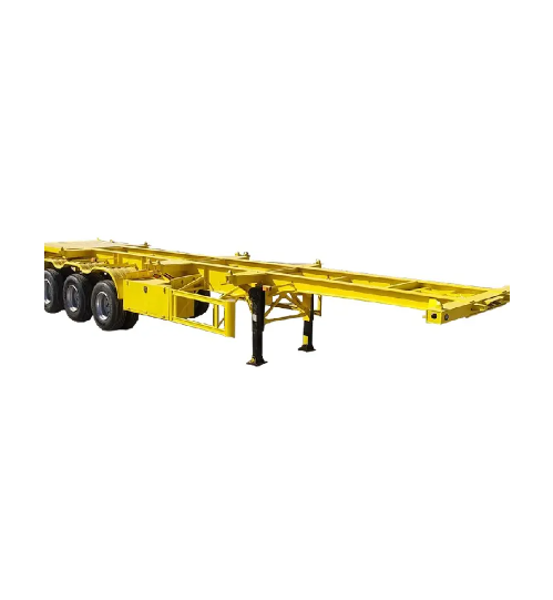 Factory direct sales multi-purpose vehicle 50 tons 3-axle container chassis 40 foot skeleton semi trailer truck