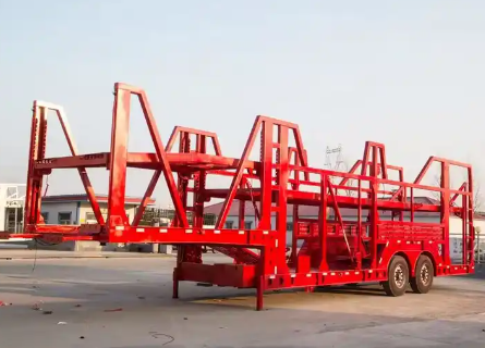 TuQiang Tianjin ODM 8 Car Carrier Trailer Heavy Duty Double Deck Transport Semi Trailer