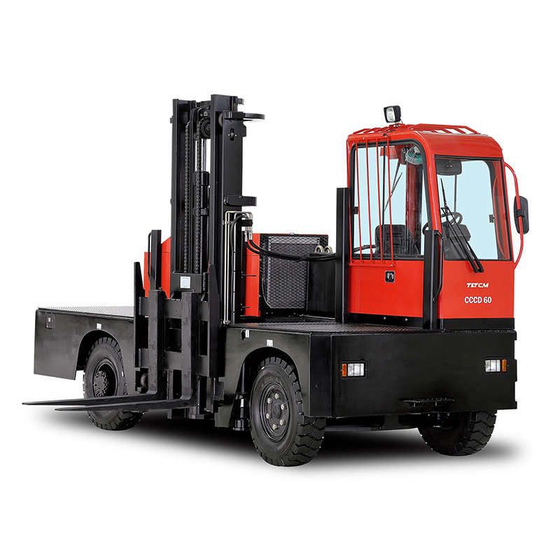 6 ton side loader diesel container forklift truck  with 4800mm lifting height