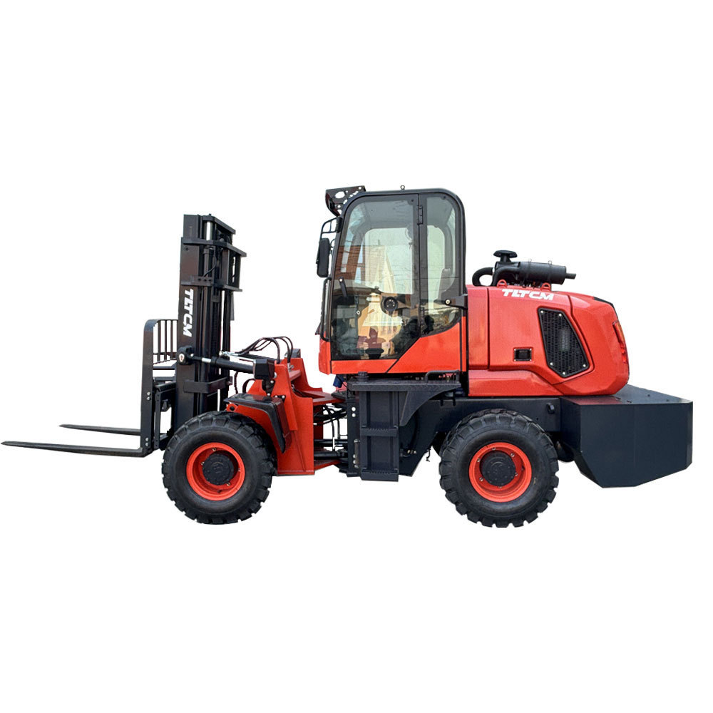 2.5t 3t 3.5t 4t 5t 6t 7 Ton  4X4 4WD Forklift Lifting 3m 4m 5m for Sale All Rough Terrain Forklift  Truck