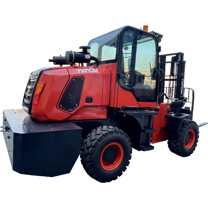 2.5t 3t 3.5t 4t 5t 6t 7 Ton  4X4 4WD Forklift Lifting 3m 4m 5m for Sale All Rough Terrain Forklift  Truck