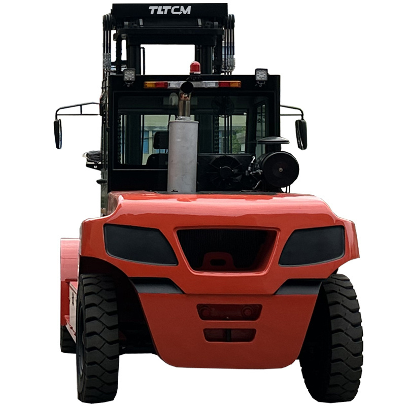 2023 Heavy duty Forklift carriage 12 ton cabin diesel forklift made with Isuzu engine for sale