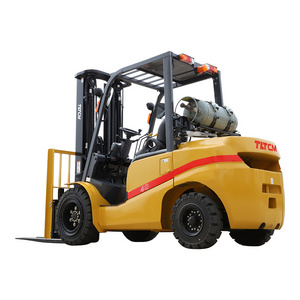 4 ton Gasoline forklift with CE certification China manufacture LPG forklift with NISSAN engine