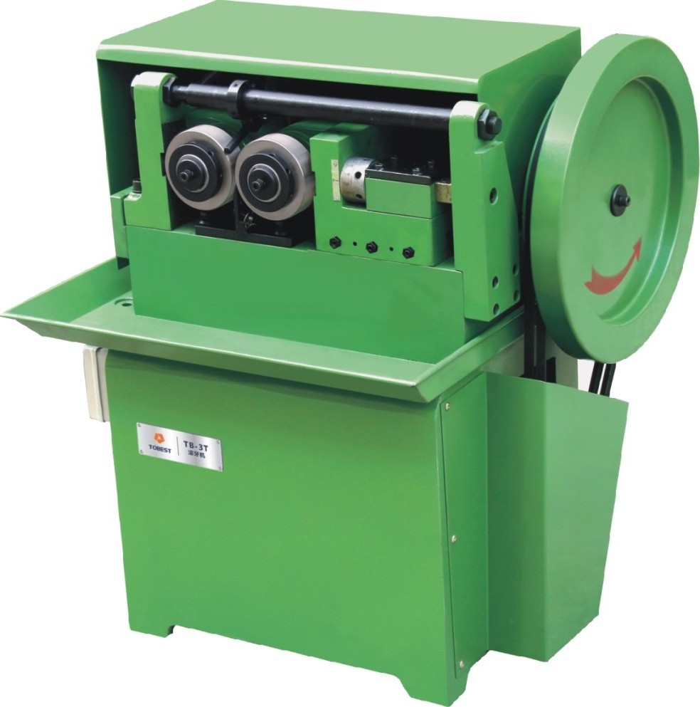 pipe threading machine heavy duty thread rolling machine small size knurling machine