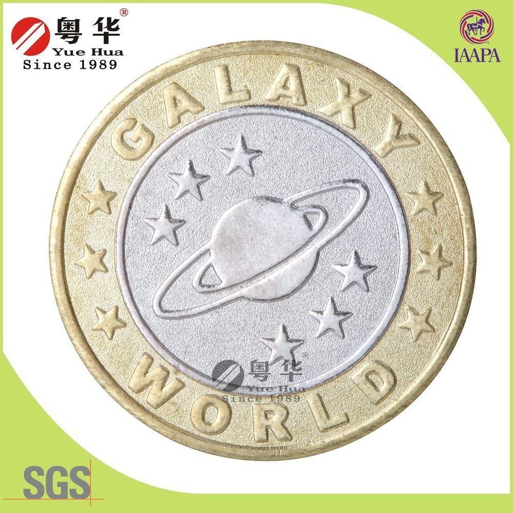 custom printed metal game token coin cheap price token coins for arcade machine