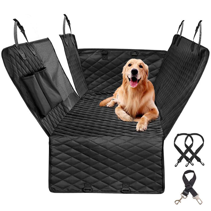 Wholesale Custom Dog Car Seat Cover Waterproof Pet Outdoor Travel Car Backseat Mat Hammock For Small Large Dogs