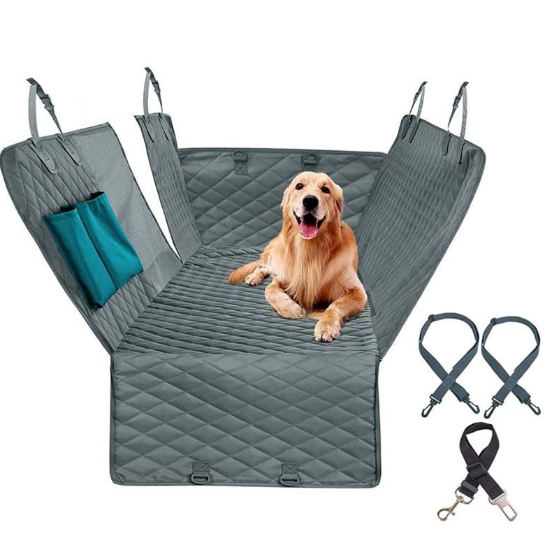 Wholesale Custom Dog Car Seat Cover Waterproof Pet Outdoor Travel Car Backseat Mat Hammock For Small Large Dogs