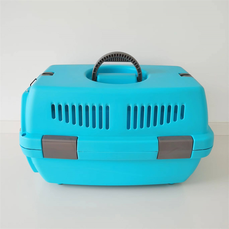 Airline Shipping Approved Pet Transport Cages Cat Travel Box Dog Airway Box Plastic Crates Kennel Durable Carrier Case