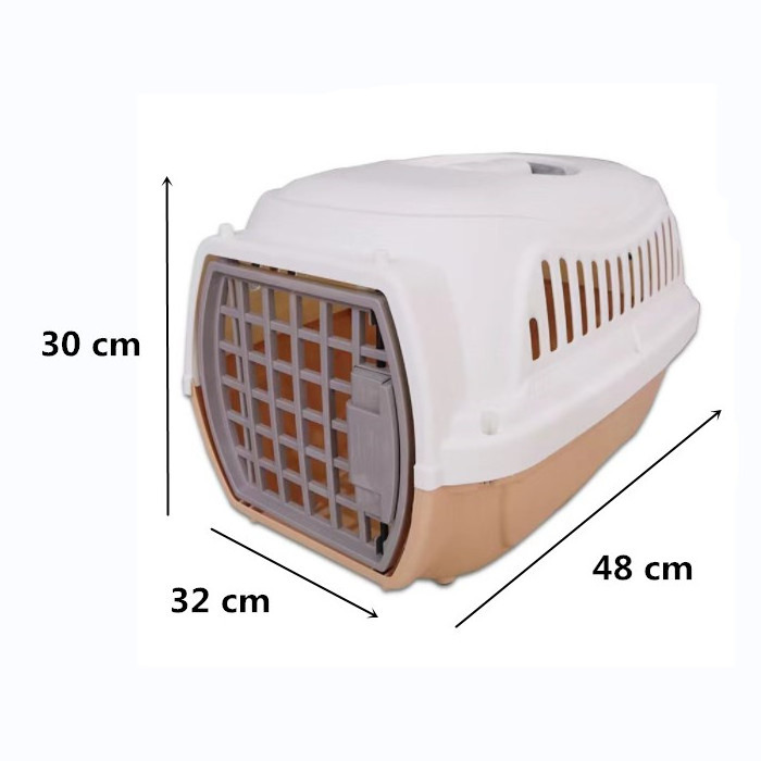 Portable Pet Flight Case Cat Airway Boxes Dog Transport Crates Travel Supplies Pet Carrier Cages Plastic Aviation Box