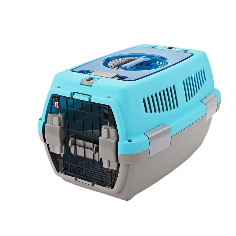 Wholesale Pet Cages Portable Cat Dog Travel Transport Box Airline Approved Pet Carrier Products High Quality Aviation Box