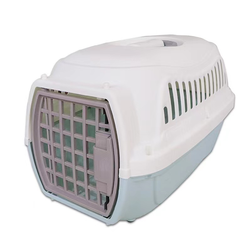 Portable Pet Flight Case Cat Airway Boxes Dog Transport Crates Travel Supplies Pet Carrier Cages Plastic Aviation Box