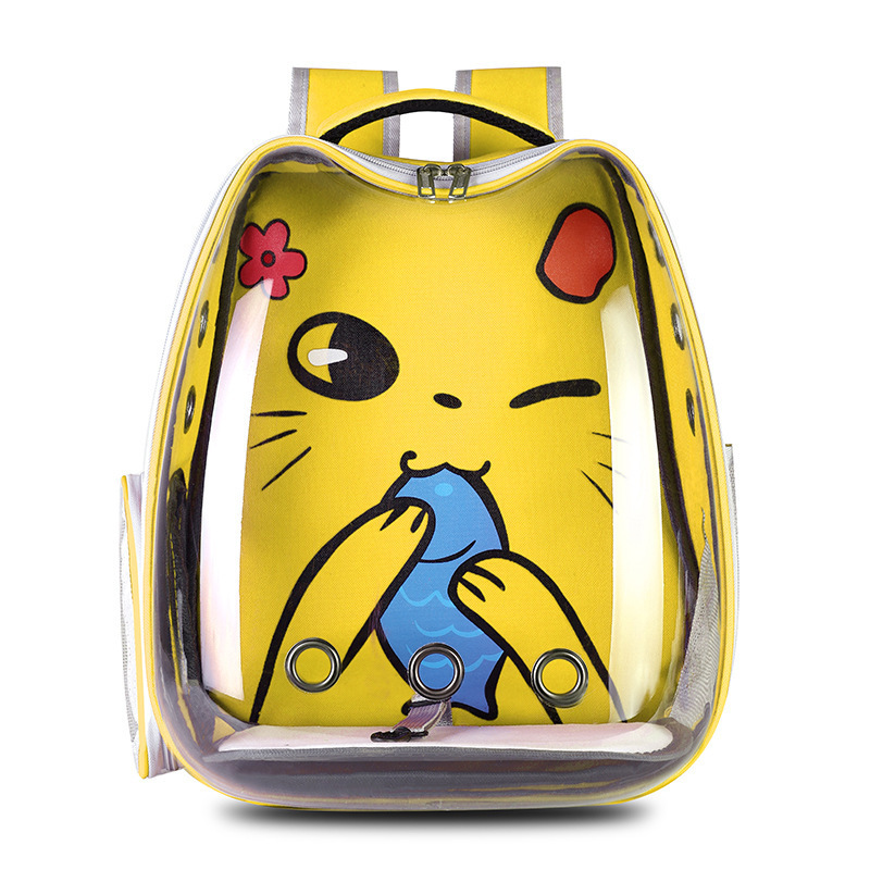 Factory Custom Breathable Design Pet Carrier Backpack Portable Cat Travel Bag Large Capacity Dog Backpack