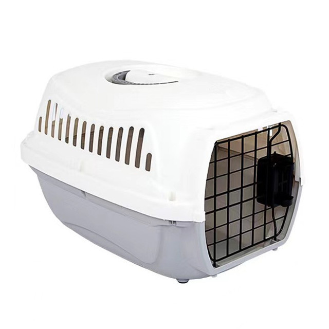 Factory Custom Pet Transport Cages Plastic Puppy Dog Carrier Box Airline Approved Pet Travel Crates Cat Aviation Box