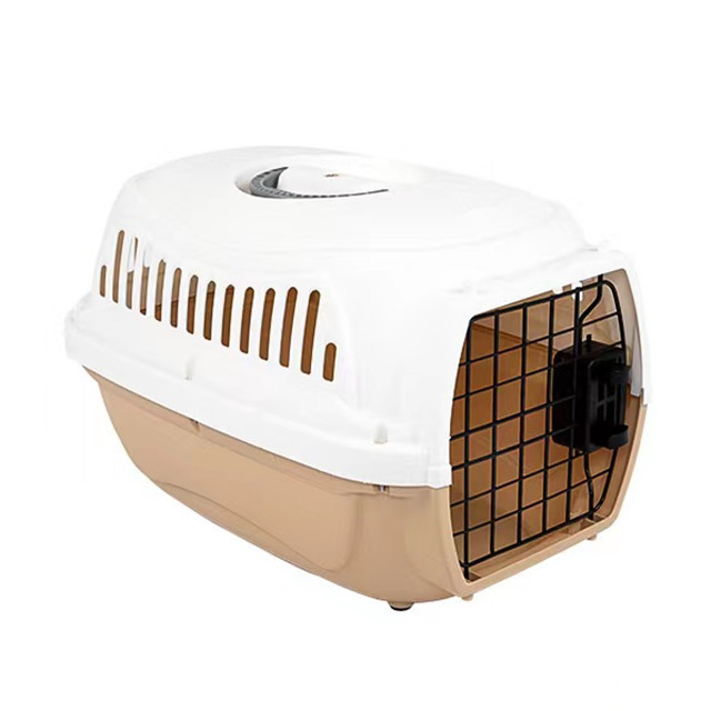 Factory Custom Pet Transport Cages Plastic Puppy Dog Carrier Box Airline Approved Pet Travel Crates Cat Aviation Box