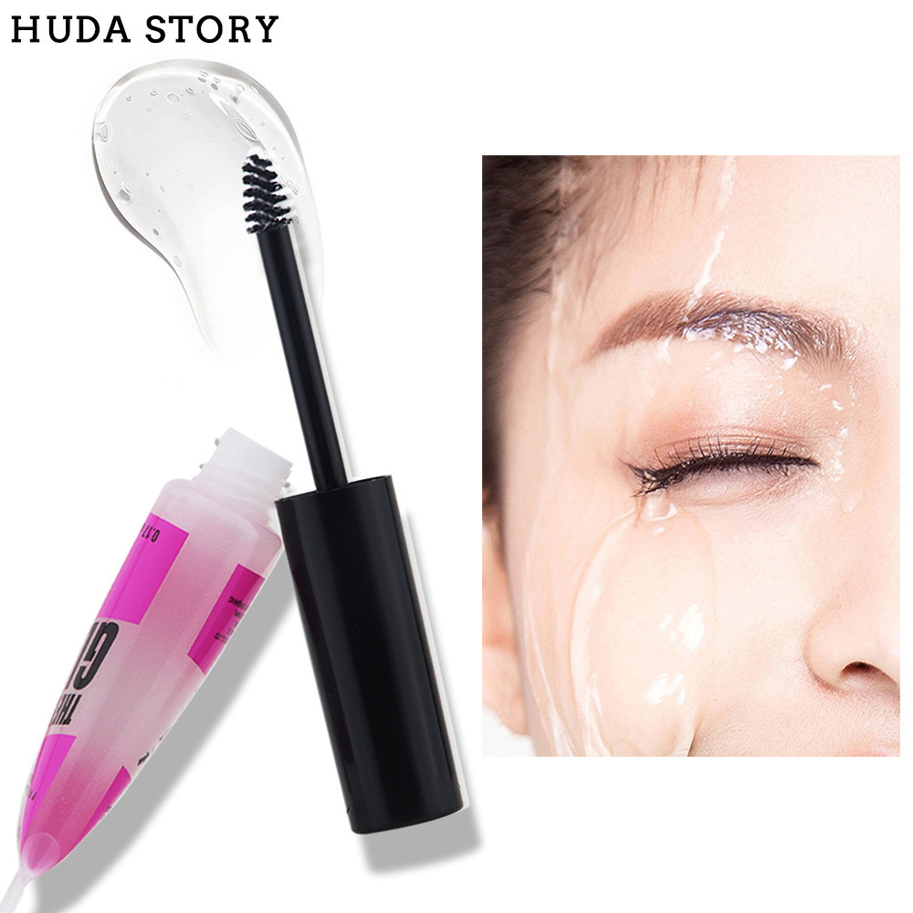 huda story Shaping eyebrow glue transparent waterproof eyebrow plastic glue lasting three-dimensional eyebrow gel