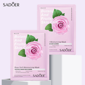 SADOER Plant Fruit Mask Moisturizing Moisturizing Mask Patch Improves Dark Spots and Brightens Skin