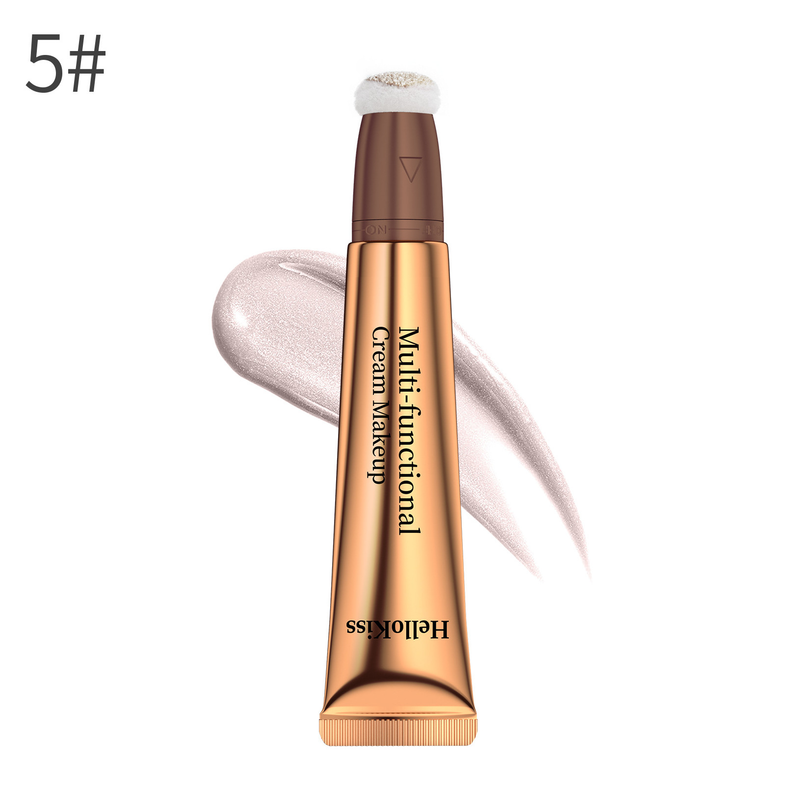 Hellokiss 6-color makeup pen liquid blush highlight cosmetic pen Pearl light flashing brightening face makeup care