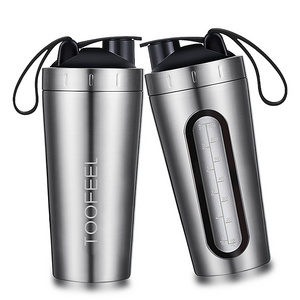 700ml eco-friendly stainless steel sports water bottle metal sports water bottle wholesale shaker cups