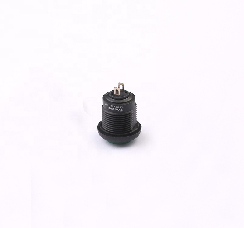 short ip67 momentary switch push button car horn rgb customizable push button 12v switch