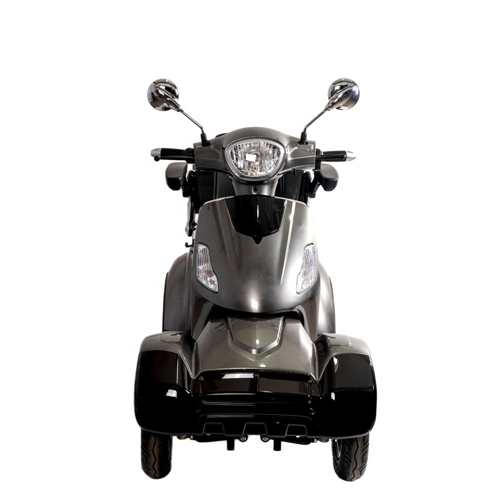 New arrival cheap adult 48V 60V 500w 650w 800w electric 4 wheel motorbike with optional roof