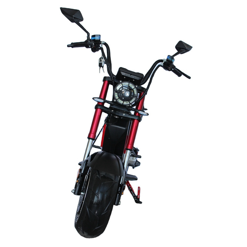 chinese new design adult high speed electric chopper e motorcycle with disc brake