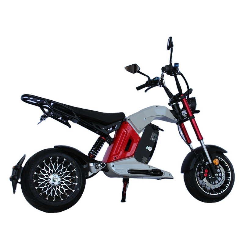 chinese new design adult high speed electric chopper e motorcycle with disc brake