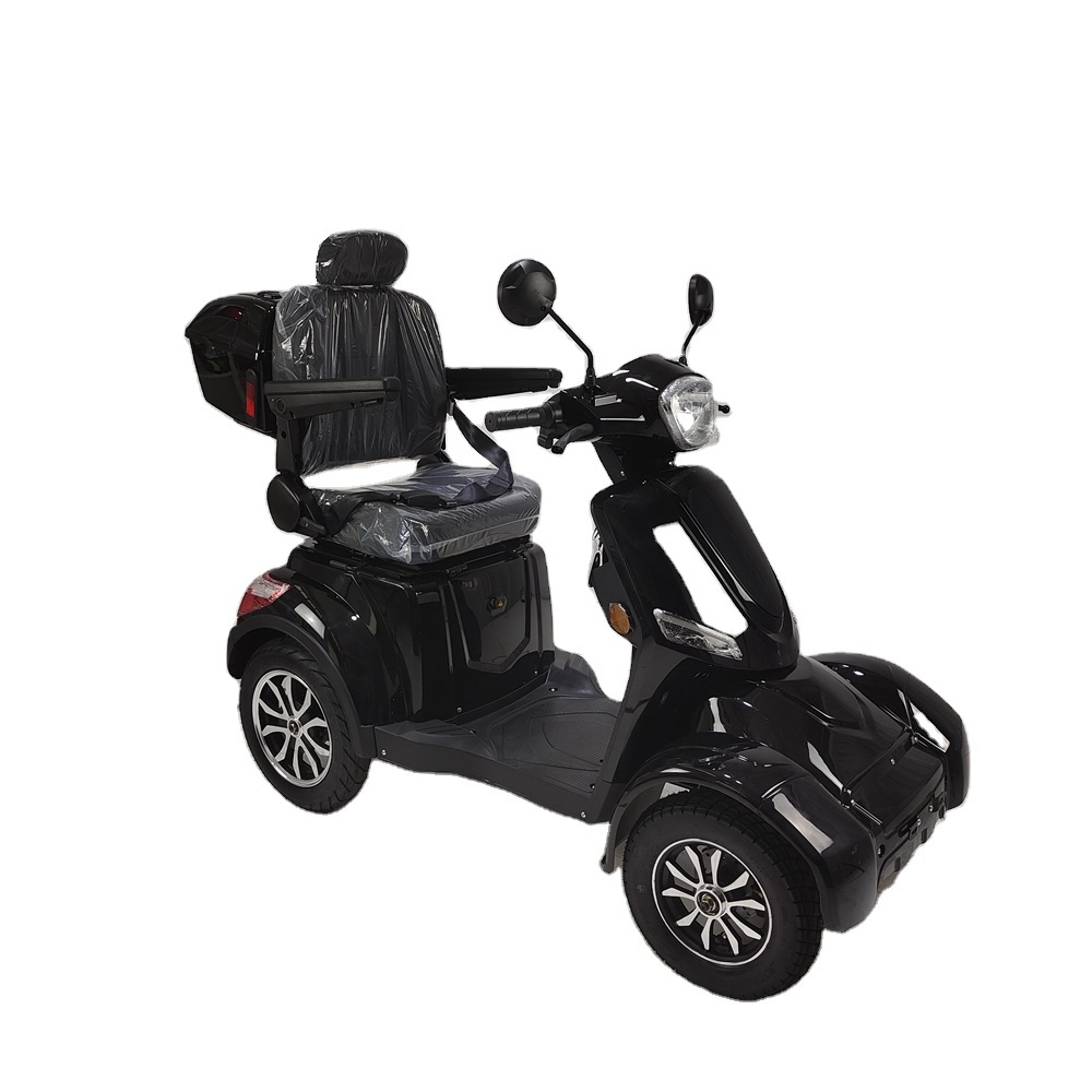 DINGYITOP brand DY4 model EEC COC Holland Warehouse street legal free storage box 4 wheel electric mobility scooter for elder