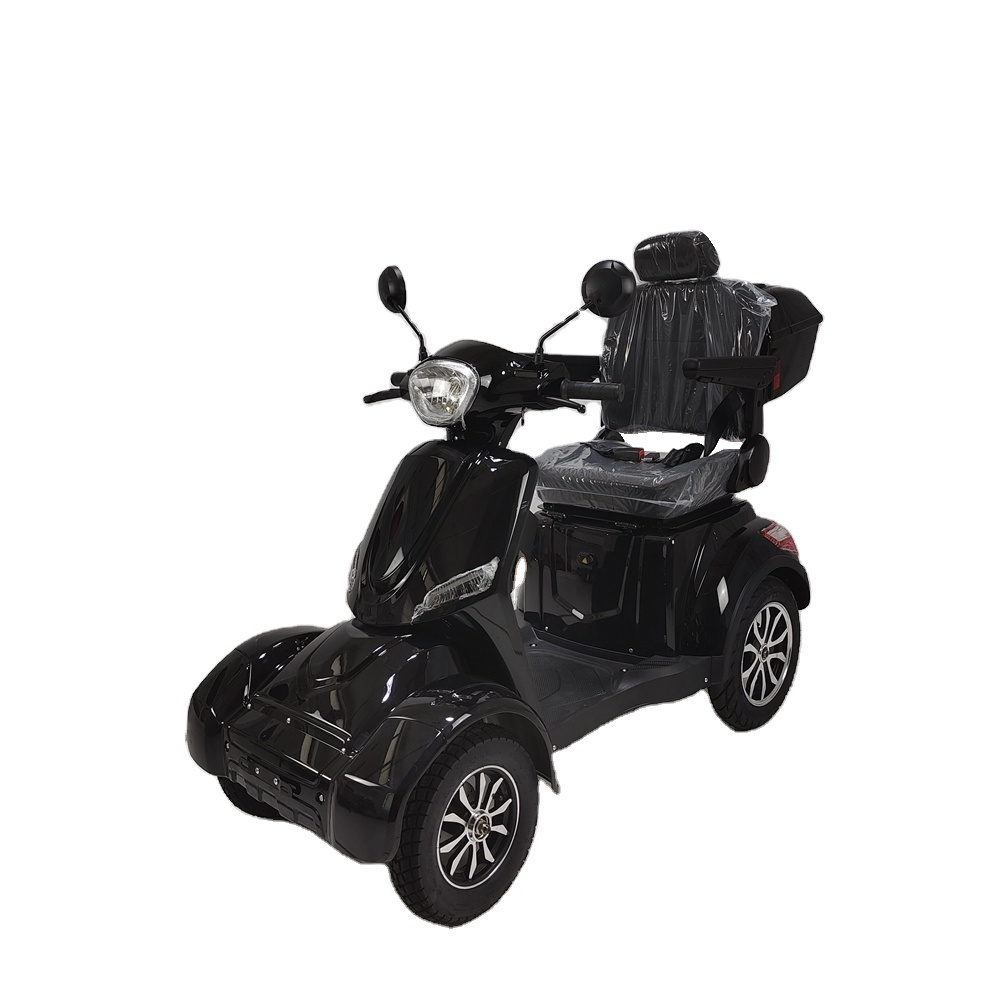 DINGYITOP brand DY4 model EEC COC Holland Warehouse street legal free storage box 4 wheel electric mobility scooter for elder