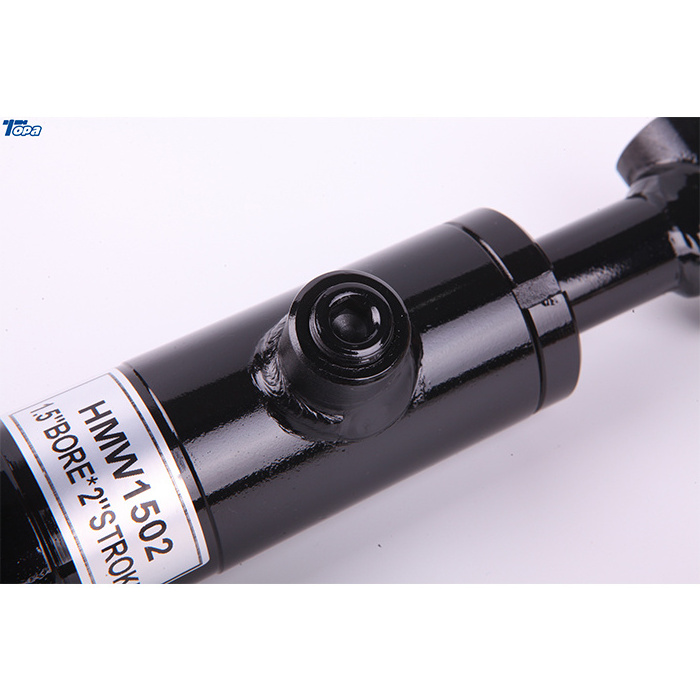 15 20 150 Ton Telescopic Ram Ccm Shearing Cdt3me5/100/55/160z Center Hole Changer Cylinder Single-ear Piston Hydraulic Cylinder