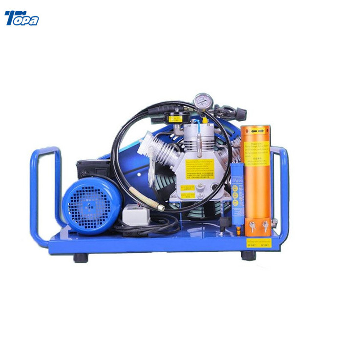 300bar/ 4350/psi Scuba Diving Breathing  Dive Air Compressor For Filling Diving Cylinders Tanks With Tank Set Refill Hose