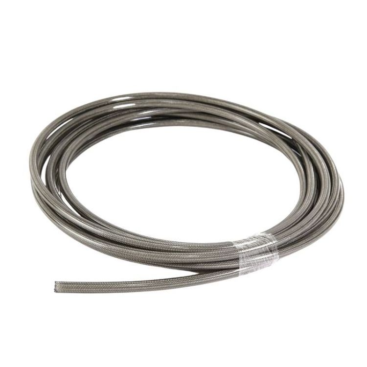 SAE 100 R14 stainless steel 304 braided  smooth PTFE qindao hydraulic hoses