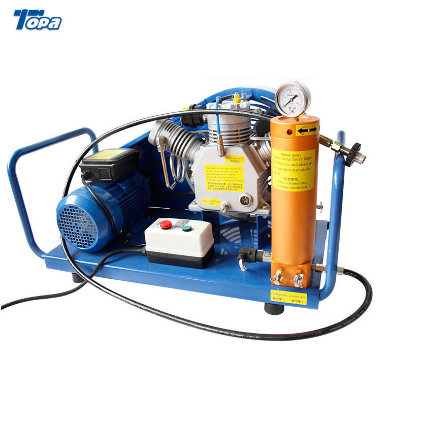 Portable Petrol Electric Scuba Used For Breathing Air Dive Bottle Cylinder Diving Compressor For Sale With Tank