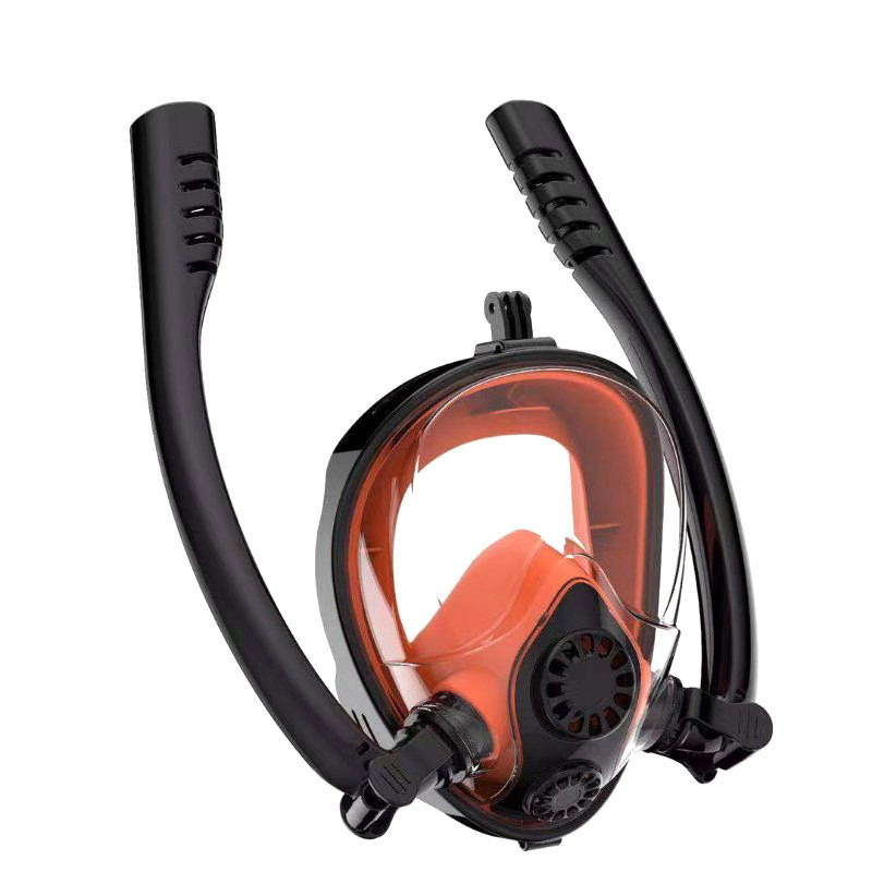 Anti fog professional pro mask scuba low volume free full face diving mask with oxygen with air