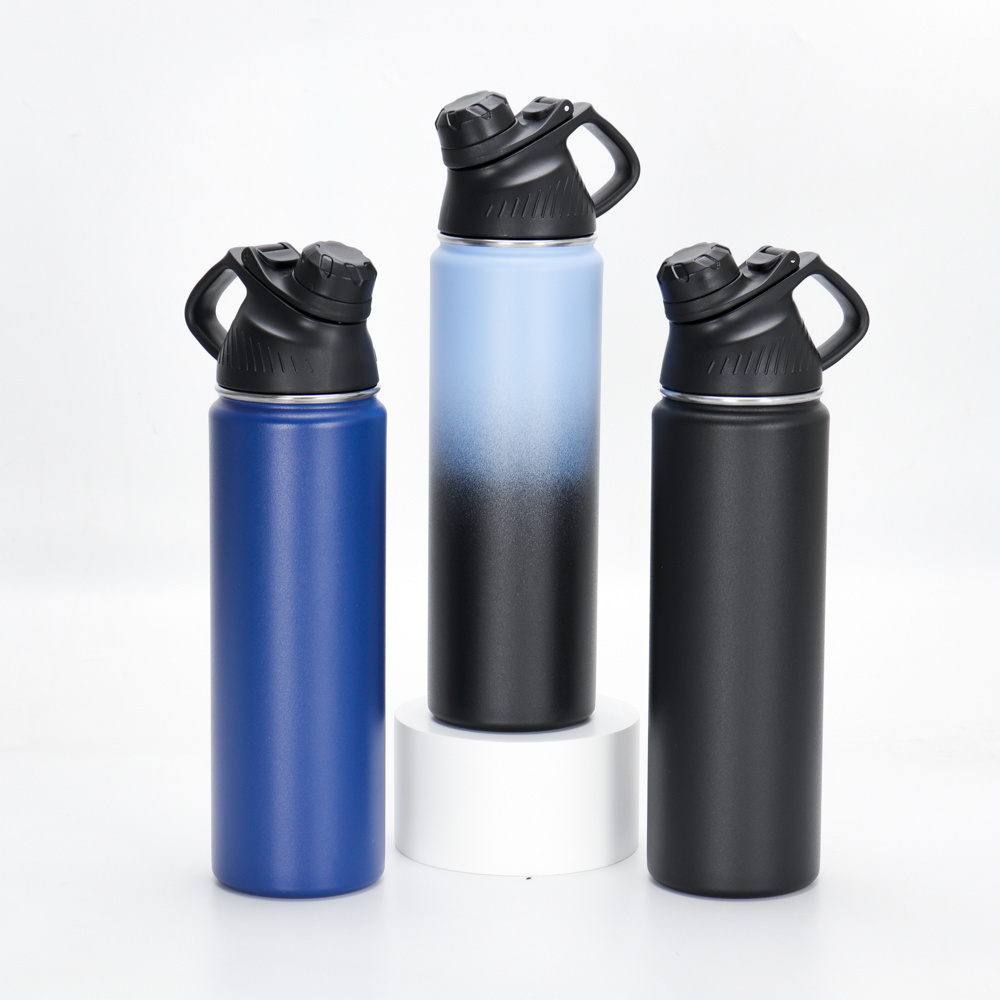 Double Wall Insulation 20 oz Blank Sports Water Bottle 2 Litre Stainless Steel Blank 64 oz Travel Water Bottle 2024