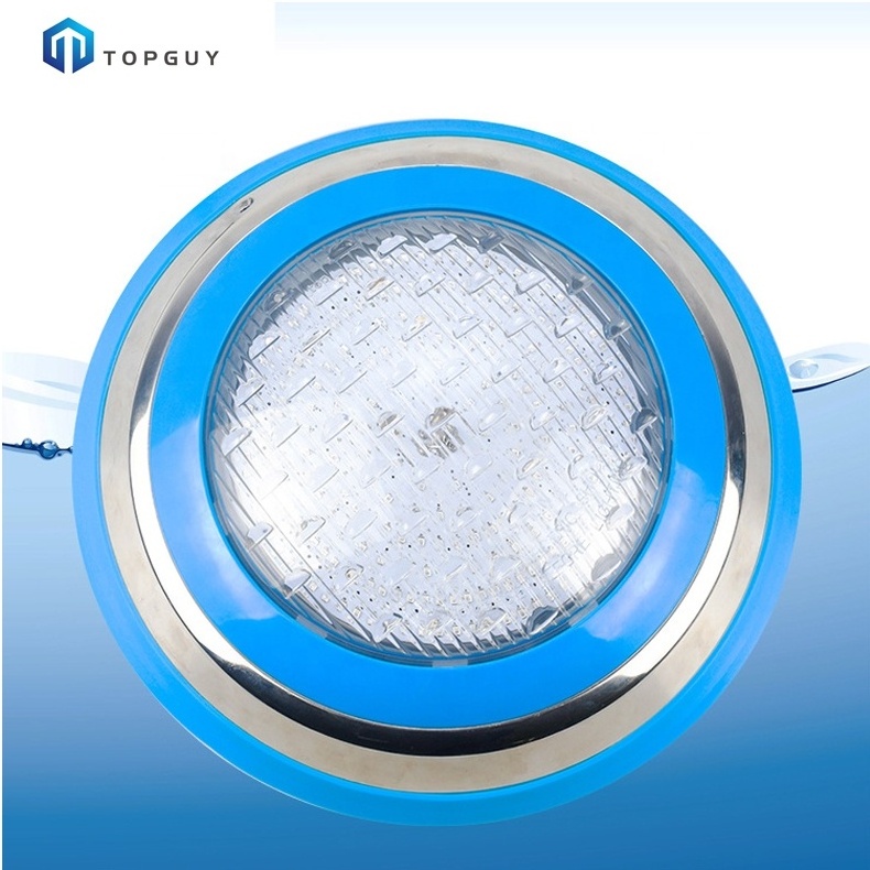 Underwater 12W LED Pool Lights Under Water Swimming Resin Stainless Steel/High Power Surface Mounted Light for Swimming Pool