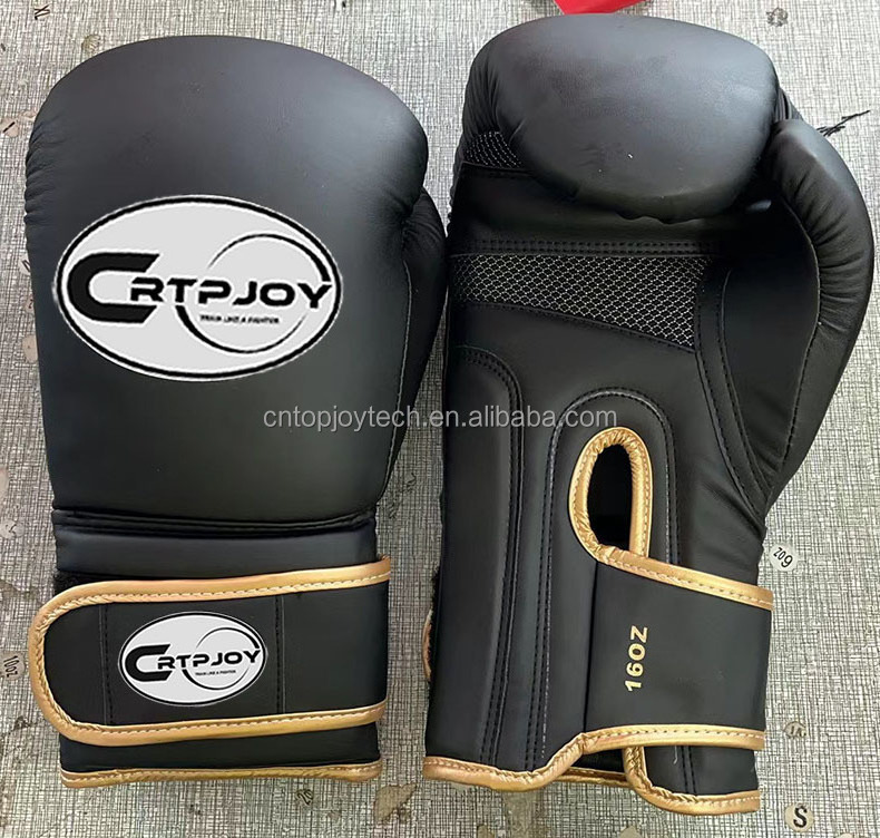 wholesale PU leather custom made boxing gloves 6 oz funny yellow boxing gloves for boxing MMA Muay Thai