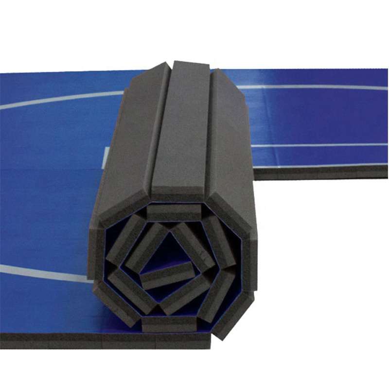 Customized Wrestling Flexi Roll Tatami Judo Taekwondo Rolling Grappling Mat