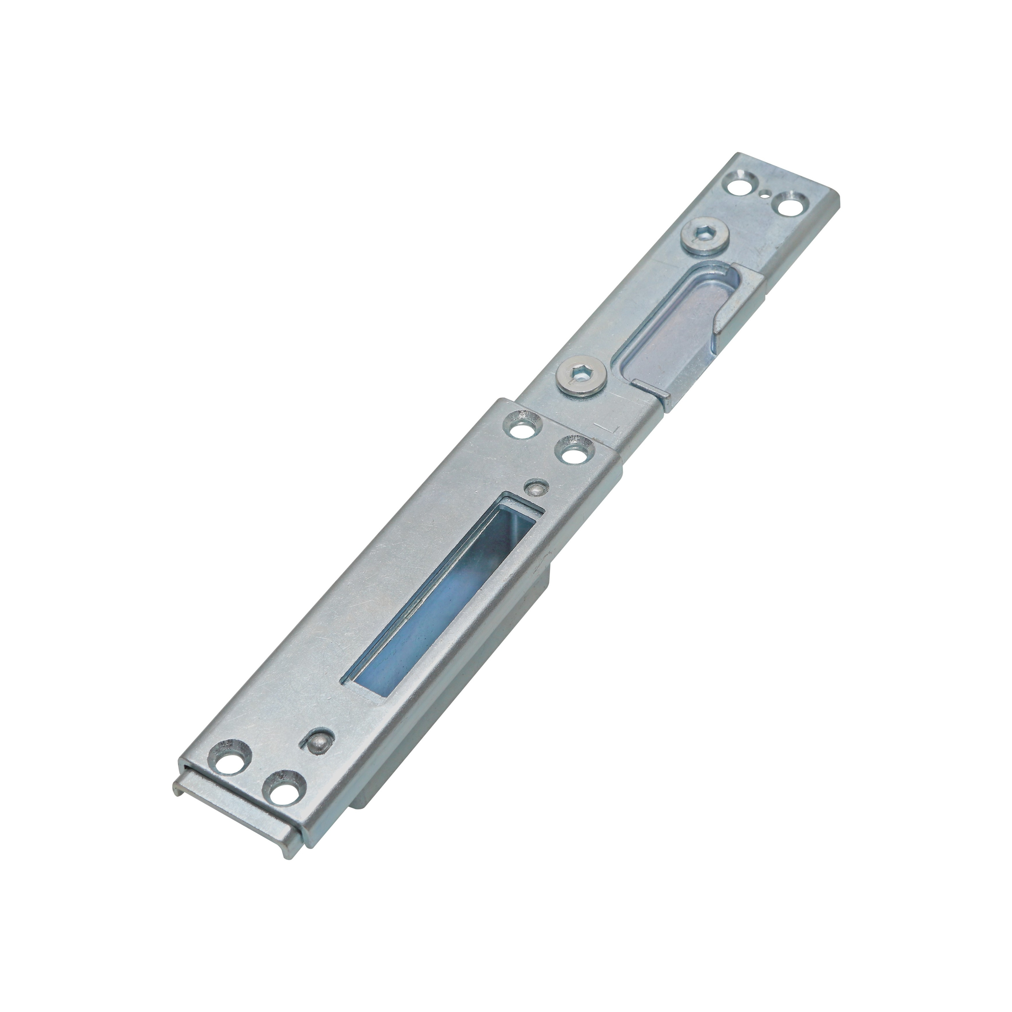 Door latch part  strike plate