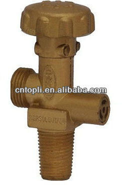 Copper Safety Gas Cylinder American Valve